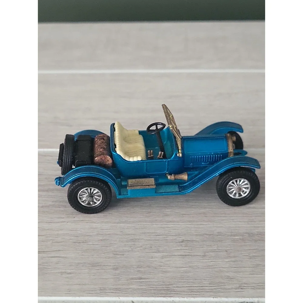 1/43 SCALE VINTAGE 1914 STUTZ ROADSTER BLUE MODELS OF YESTERYEAR LESNEY ENGLAND